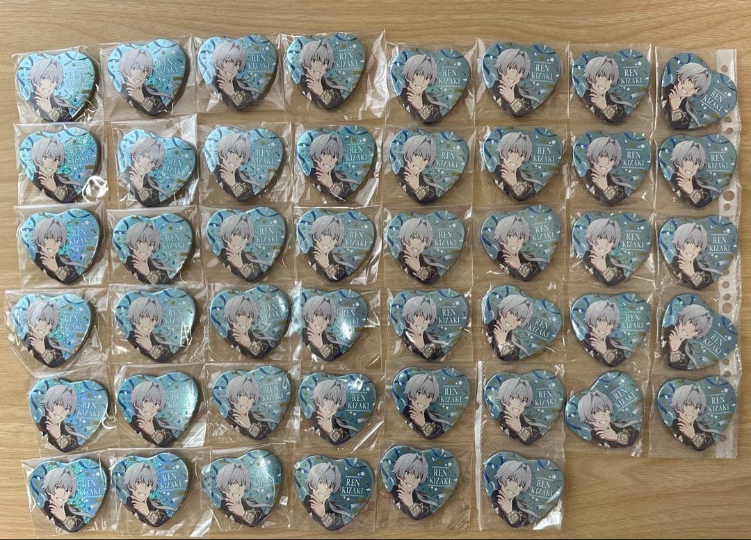 牙崎漣 缶バッジセット