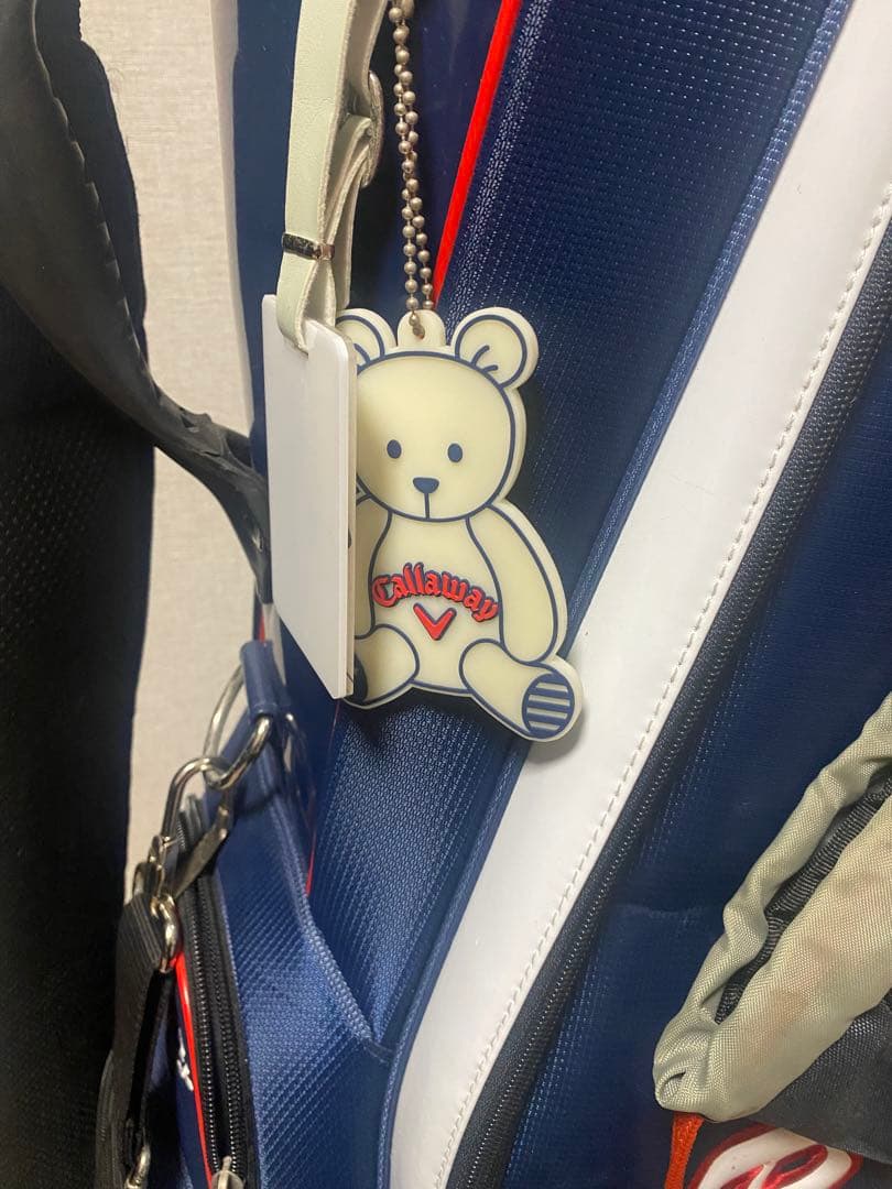 【極美品】Callaway (キャロウェイ) ゴルフバッグ ネイビー　青