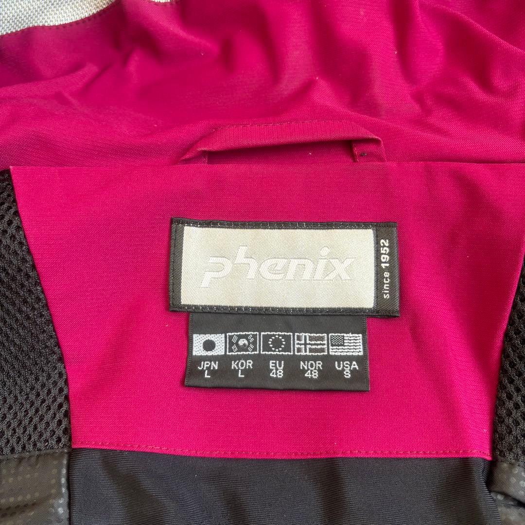 【訳あり】 phenix フェニックス メンズスキーウェア上下 L パープル