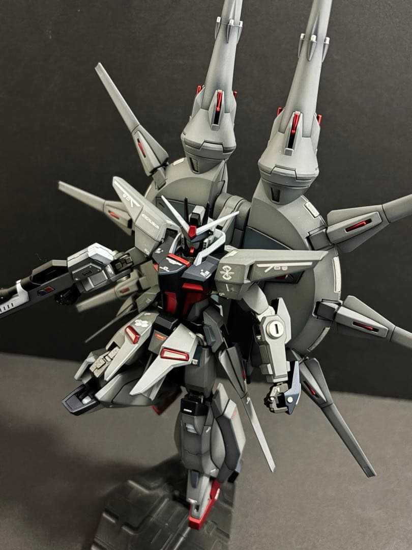 HG レジェンドガンダム　全塗装完成品　台座付属