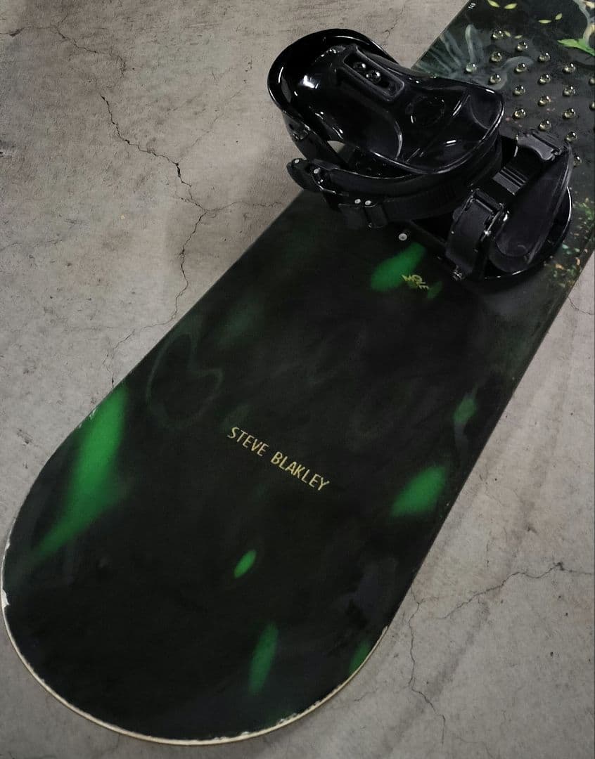 *＊希少＊*STEVE BLAKLEY スノーボード★グラフィック板★裏ピンク★
