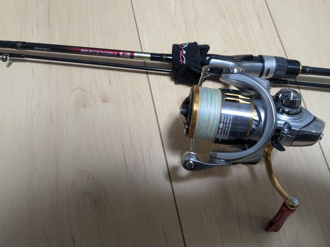 アジングロッド、リールセット