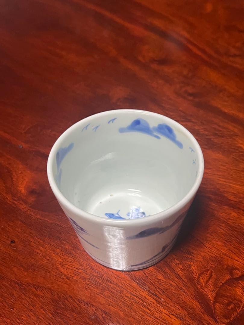 古伊万里　蕎麦猪口　鍋島　美品　そば猪口　大振　柿右衛門　後期鍋島　今右衛門