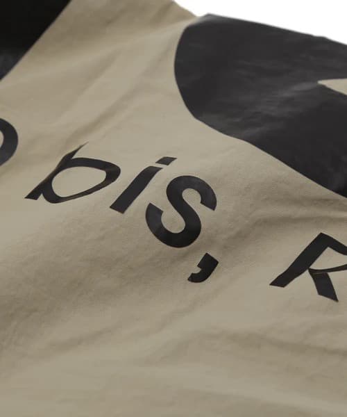 renoma ビッグロゴナイロンジャケット　Mサイズ　ベージュ