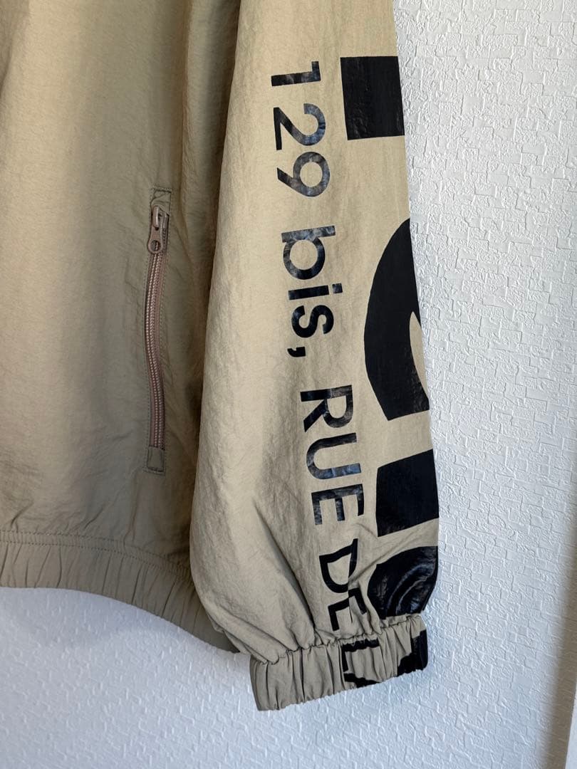 renoma ビッグロゴナイロンジャケット　Mサイズ　ベージュ
