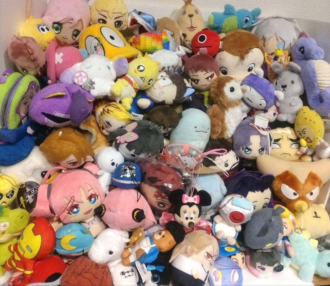 アニメ キャラクター アニマル その他 ぬいぐるみ 大量 まとめ 約80個 ⑬