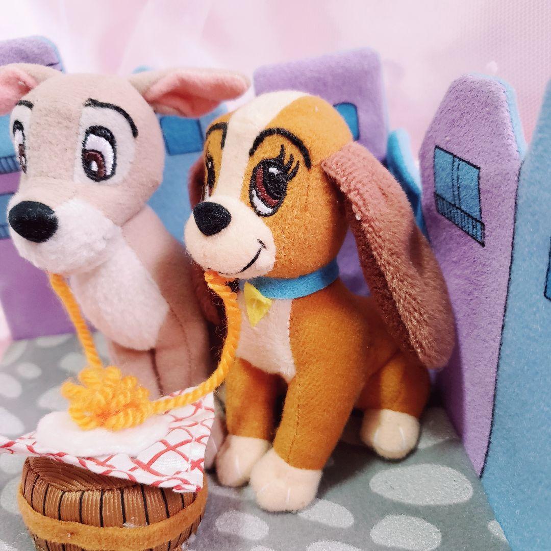 わんわん物語 ディズニー Disney ぬいぐるみ コレクション レトロ