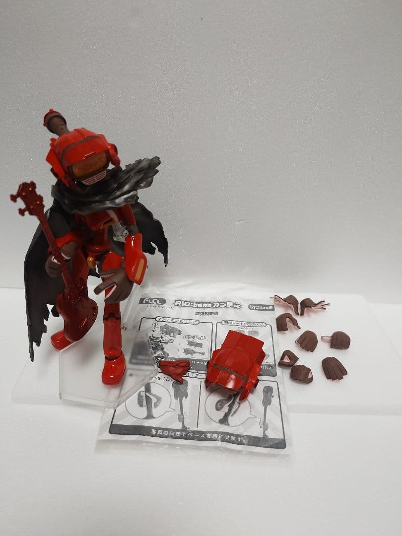 千値練 RIO:bone フリクリ カンチ（赤） フィギュア　箱無し