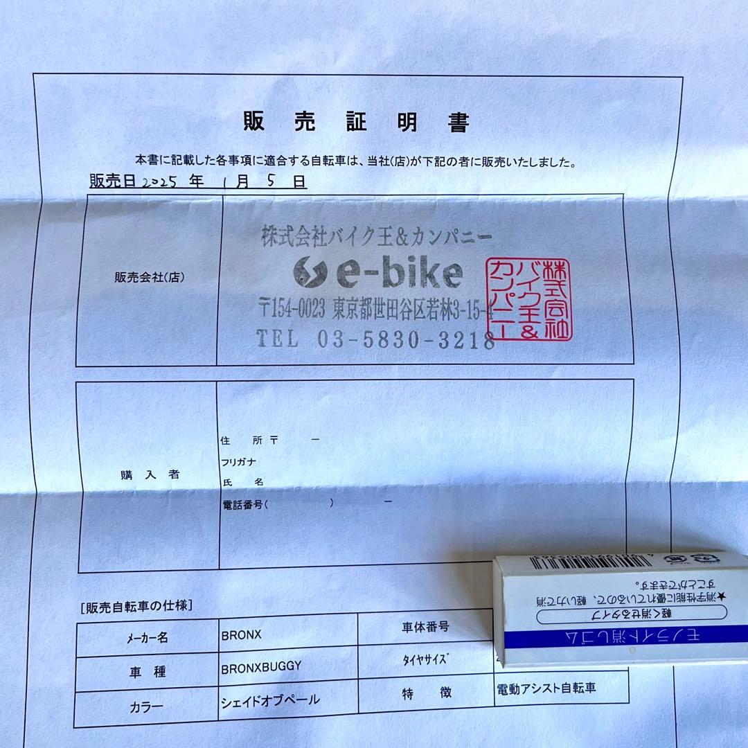 新品カスタムブロンクスバギー即納