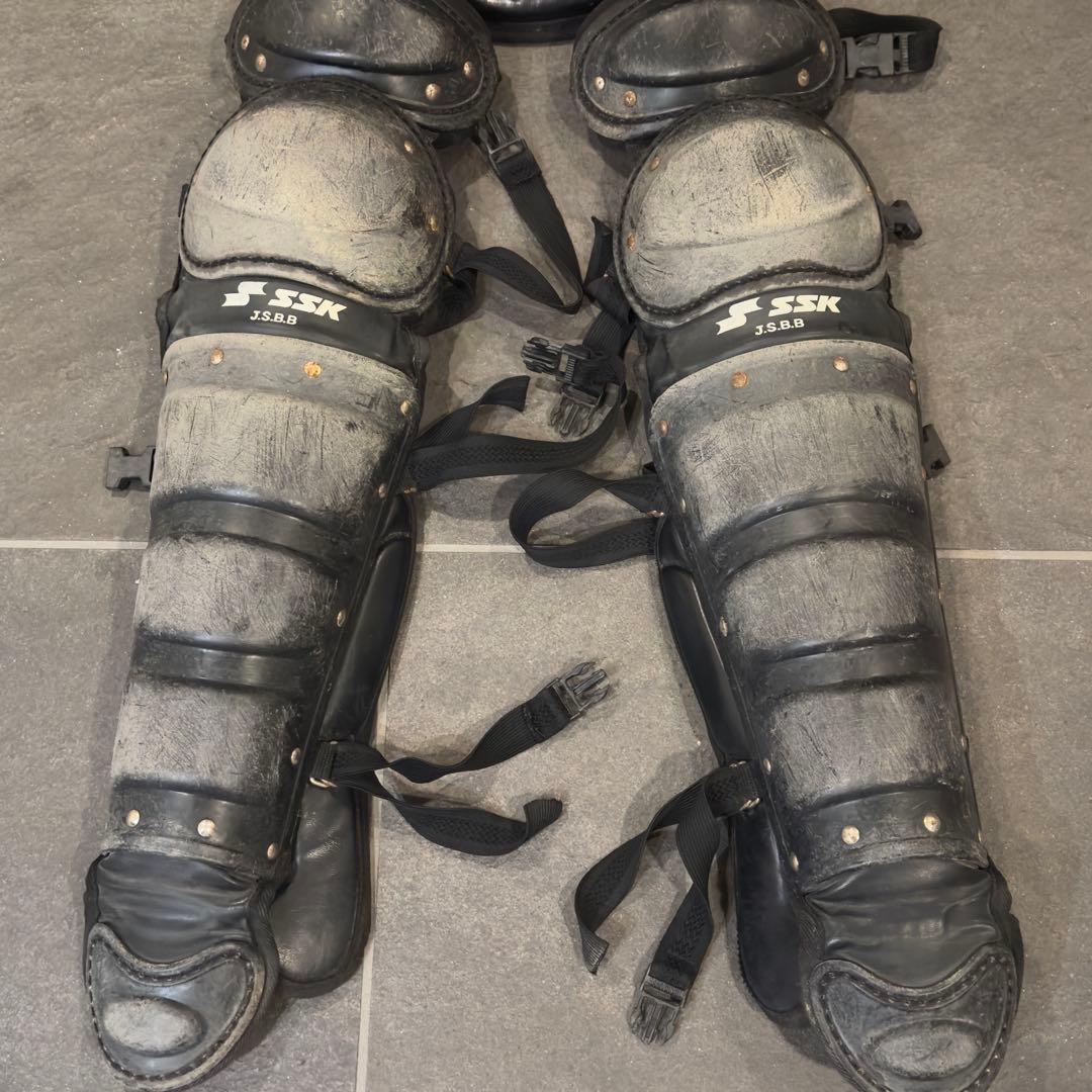 S*u様 SSK キャッチャー防具セット ブラック