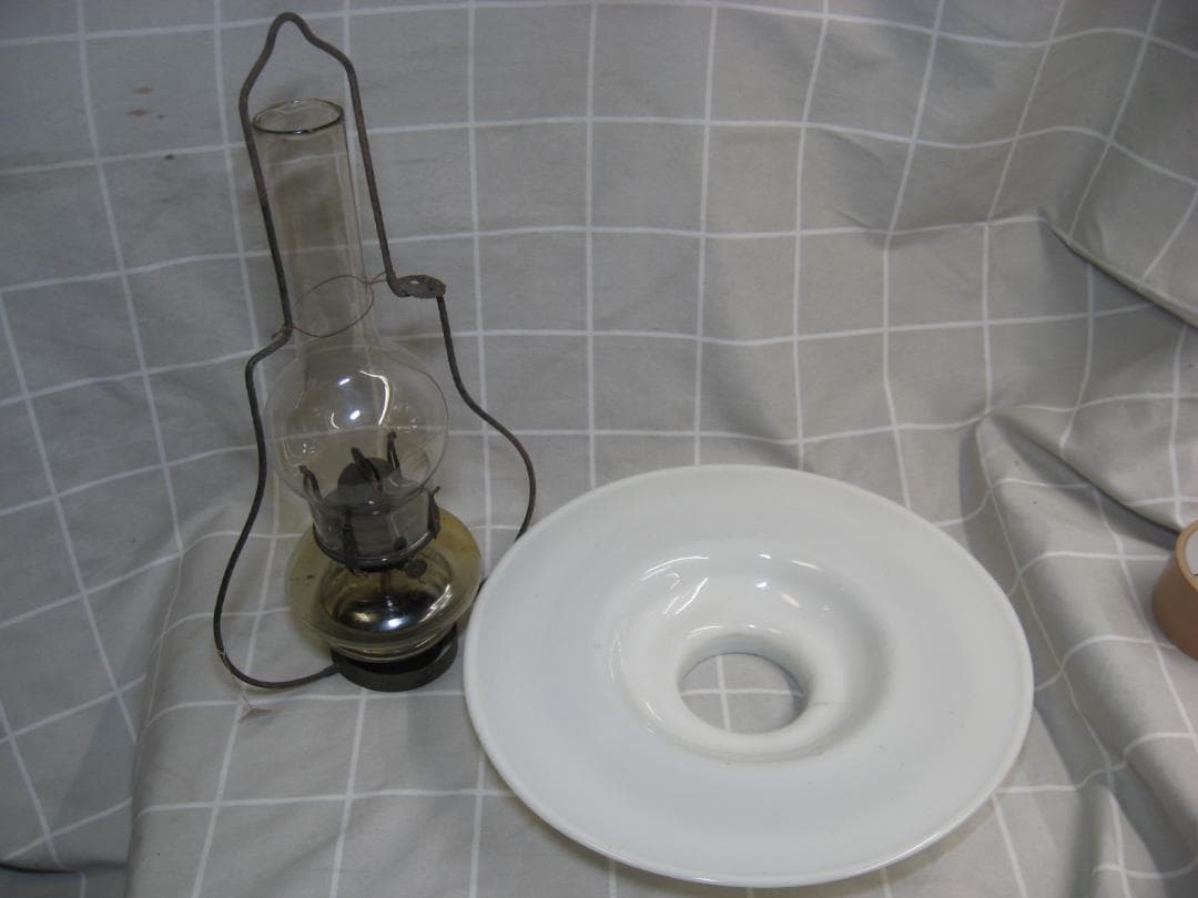 【激レア】レトロ アンティーク オイルランプ 吊り下げランタン