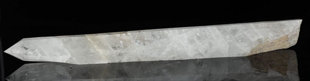 超特大95㎝ 虹入水晶ポイント 天然水晶 原石 天然石 六角水晶 パワーストーン