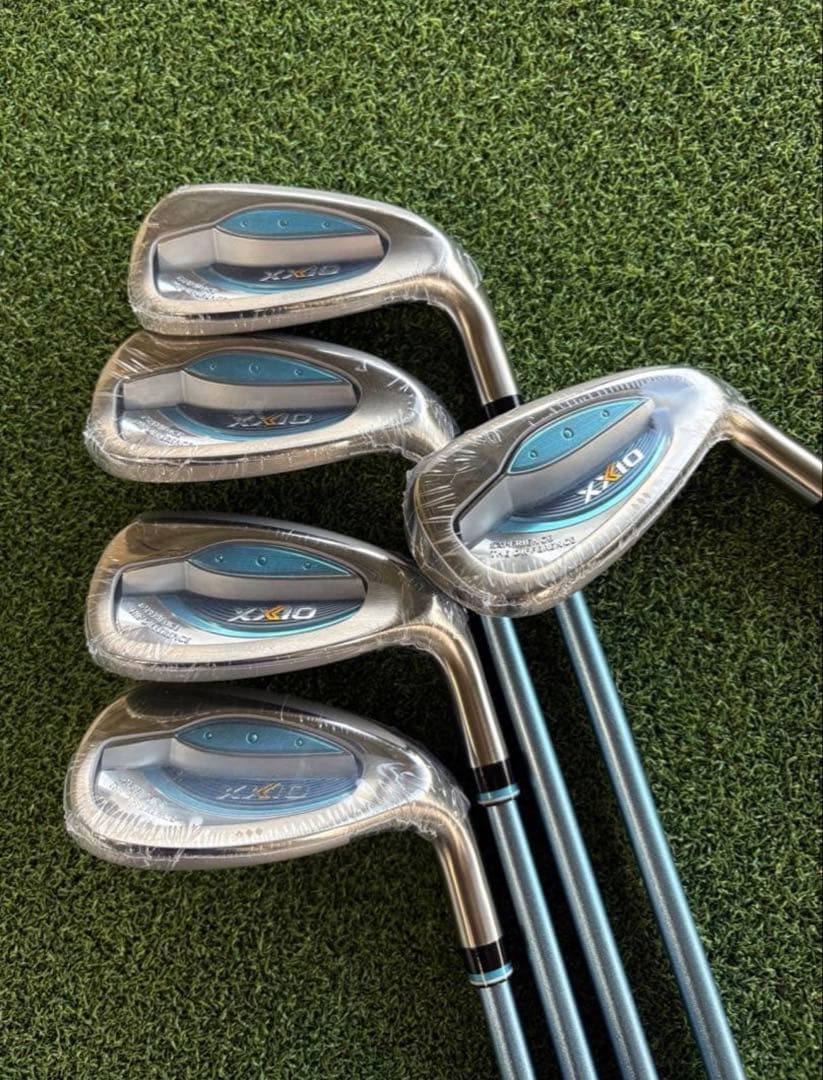 XXIO13 ブルー2024年モデルレディースアイアン(A)5本セット未使用品