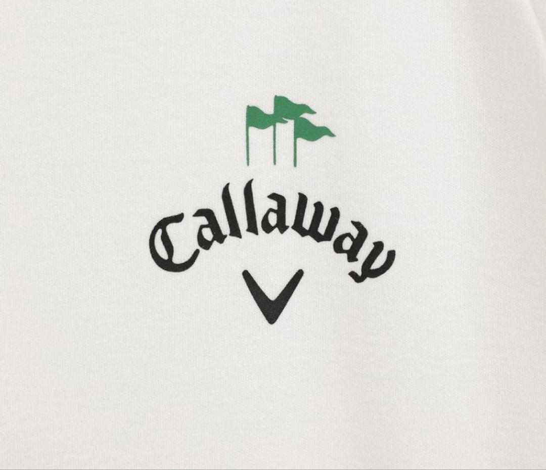 【限定コラボ】キャロウェイ×クラブハウス モックネックシャツ2025 M 白
