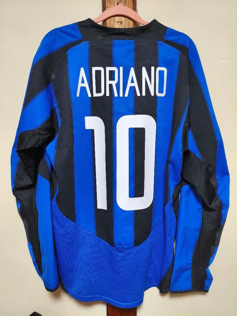 ウェア Inter Milan  2003-2004 #10 Adriano