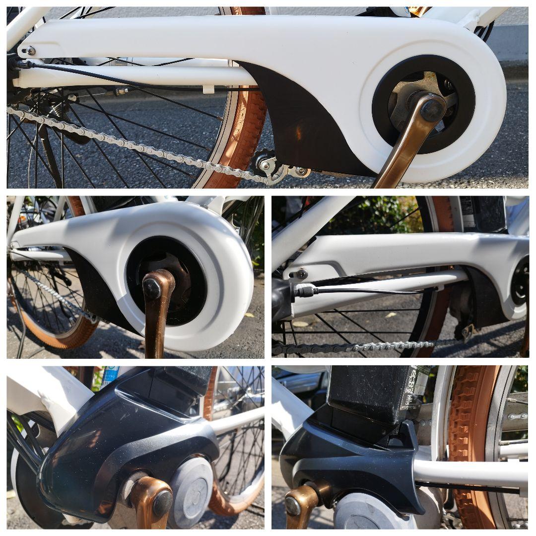 現行型バッテリー カラーコーデ ティモ S アクティブホワイト 26インチ