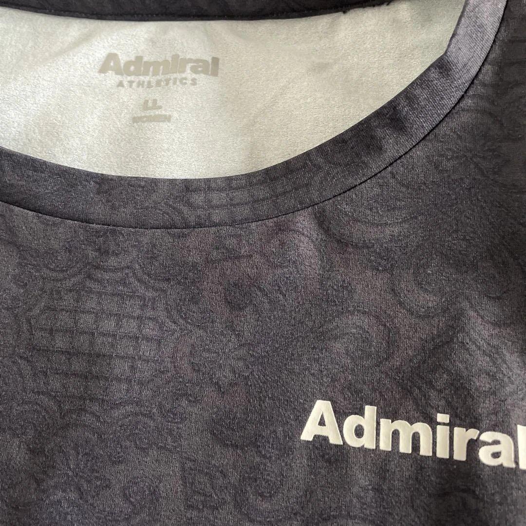 Admiral 新品スカート付きトップス LLサイズ ダークグレー　上下セット