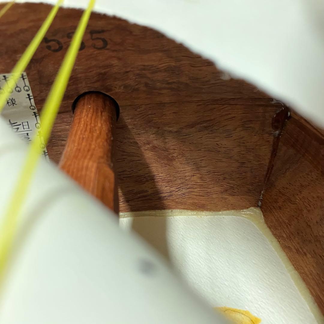 三味線 本体 ハードケース付き 和楽器 楽器 花梨 丸打胴 山サワリ