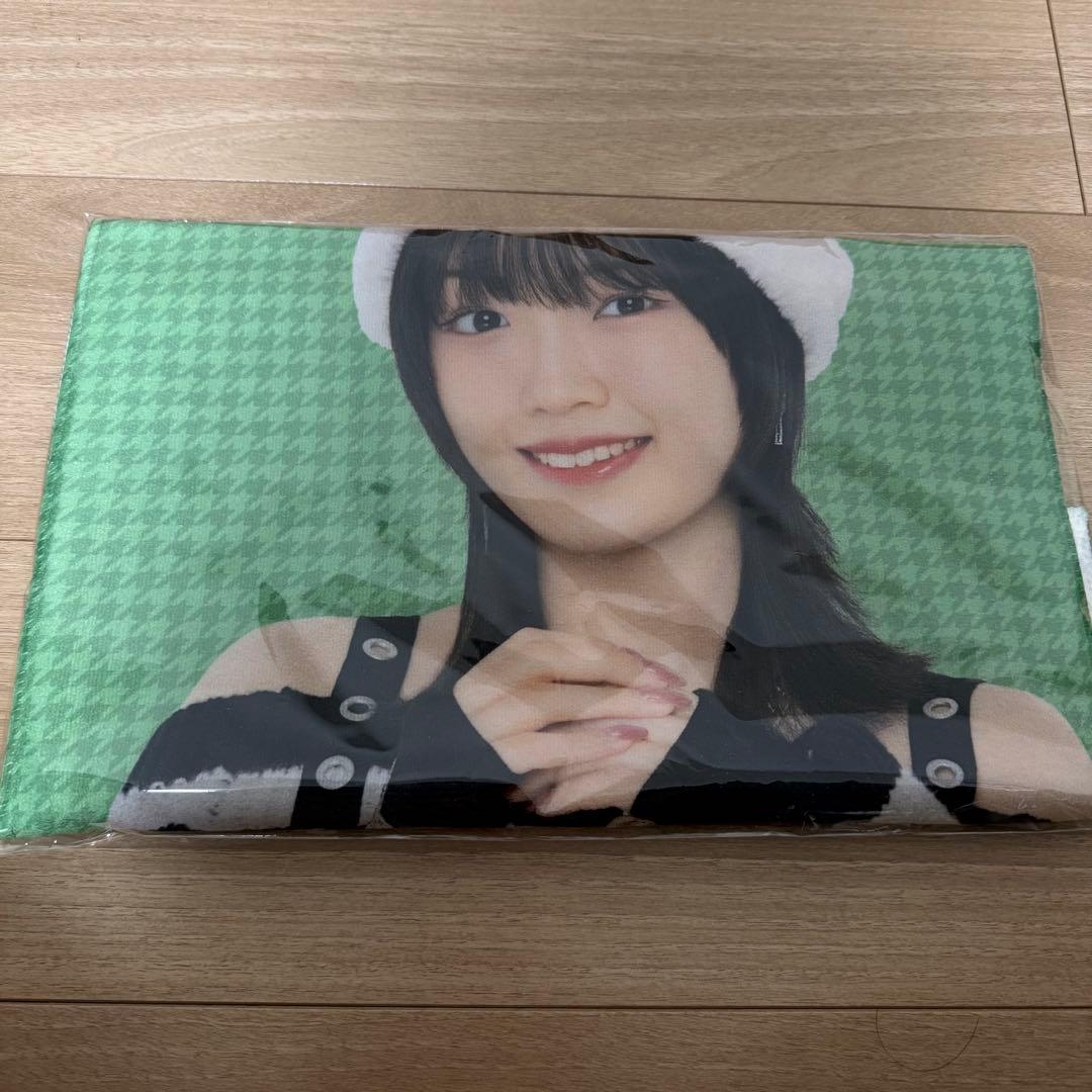 モバガチャ モーニング娘。 山﨑愛生 マイクロファイバータオル MFT