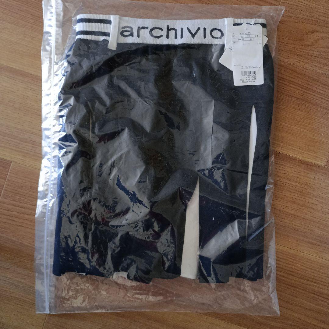 archivio ネイビー スカート サイズ38　ゴルフ