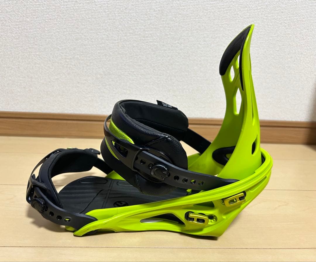 FLUX RL スノーボード ビンディング Mライムグリーン