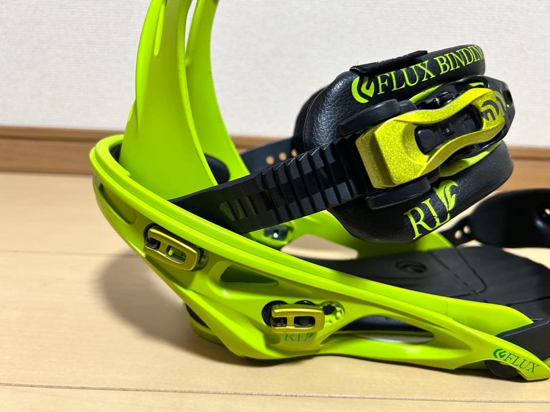 FLUX RL スノーボード ビンディング Mライムグリーン
