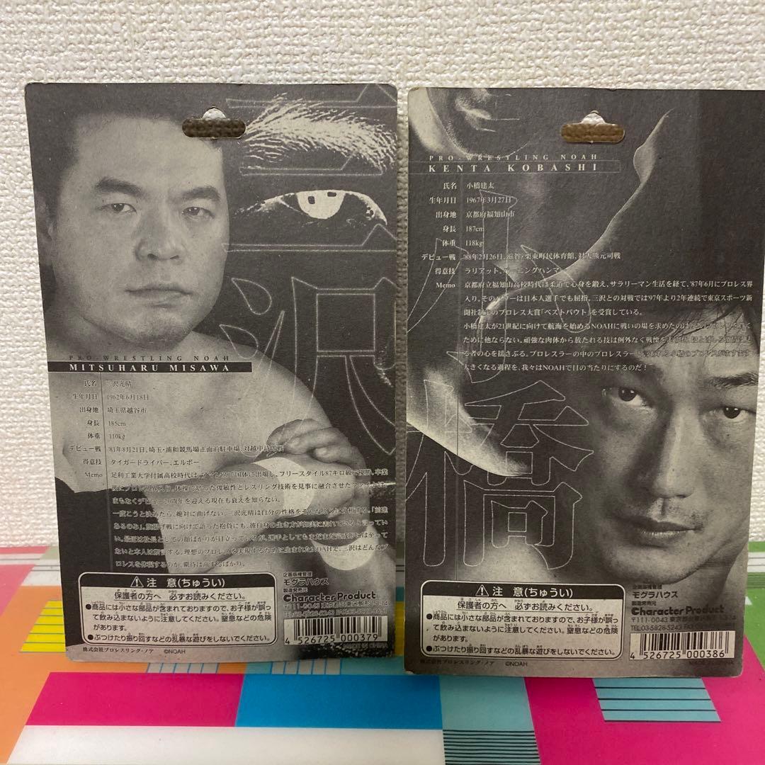 プロレスリングノア フィギュアセット ミツル・リザ ケン・バス
