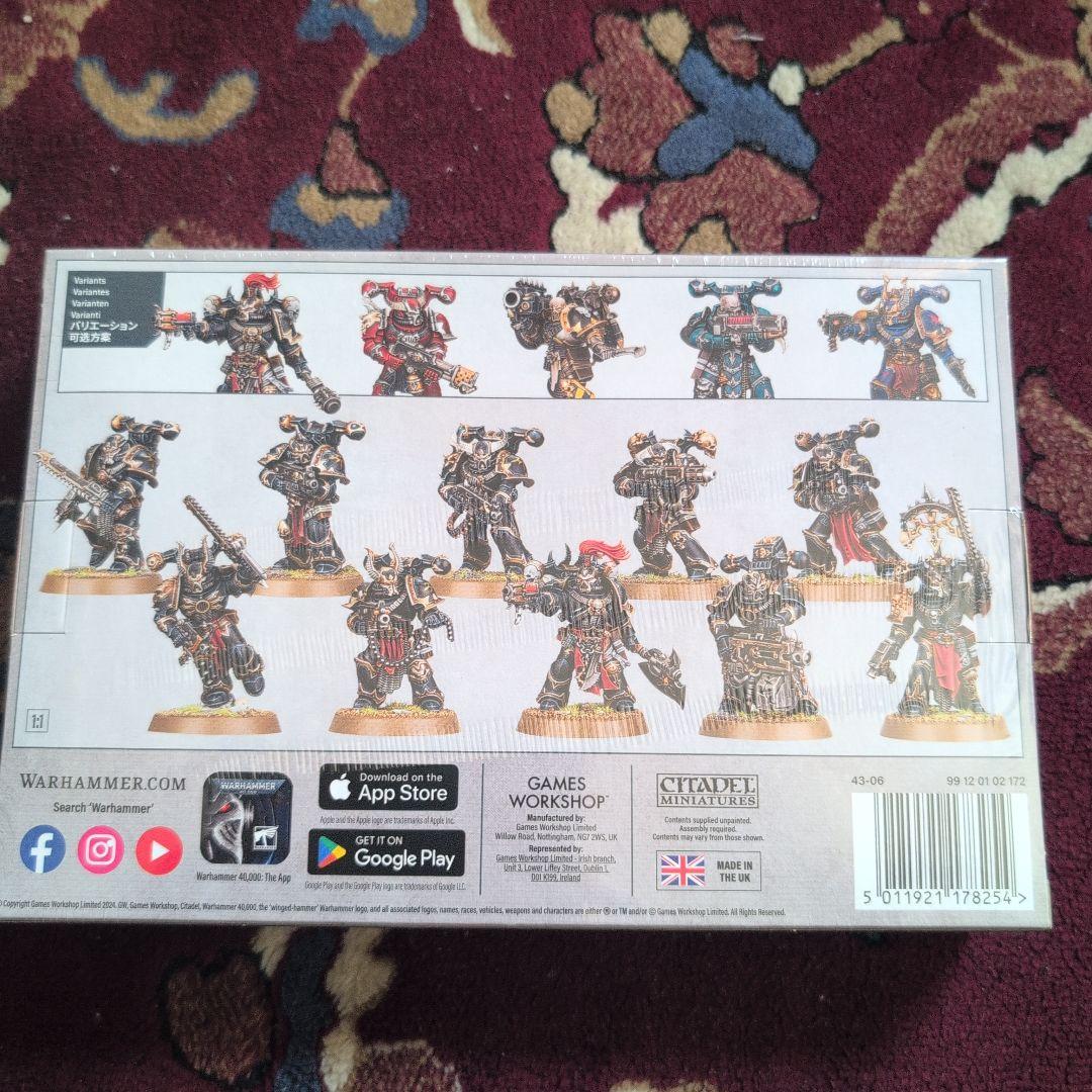 ウォーハンマー40k ケイオス スペースマリーン レギオナリー