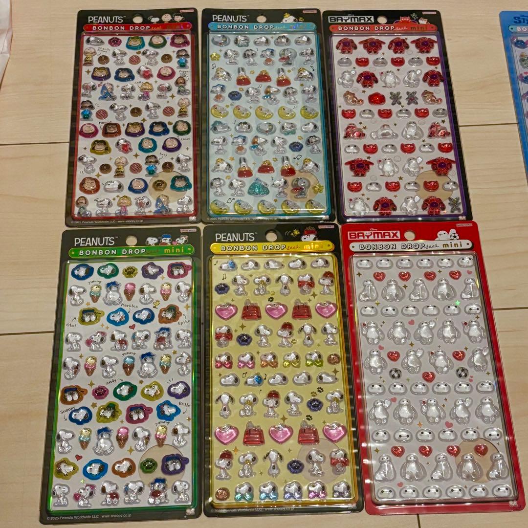 【新作全種】【匿名配送】ボンボンドロップミニ ディズニー スヌーピーコンプリート