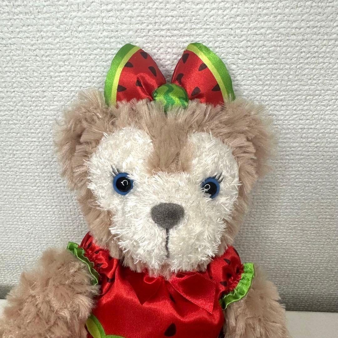香港ディズニーランド　ダッフィー　シェリーメイ　ぬいぐるみ　フルーツシリーズ