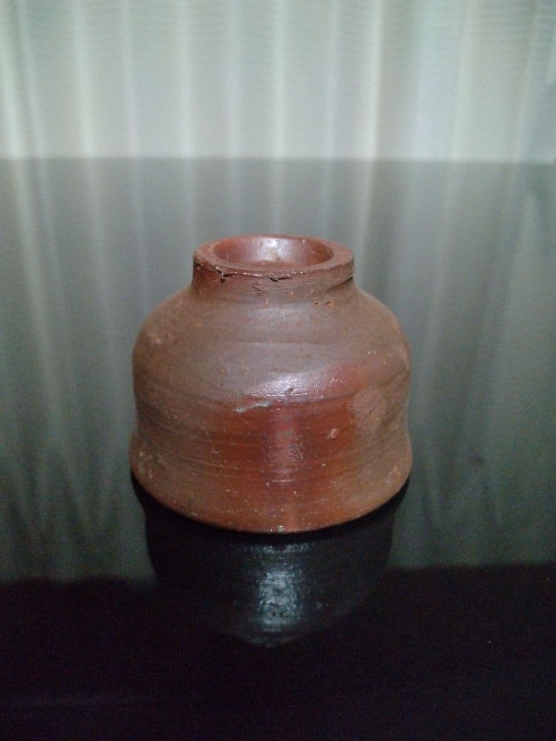 【備前焼 ぐい呑①】人間国宝 藤原 雄 ( 送料無料！)