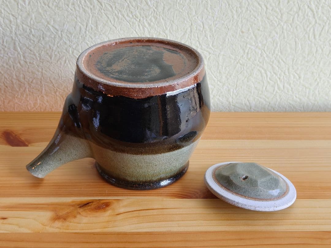 【専用】沖塩明樹　急須＆湯のみ2セット　民藝　酒津焼　倉敷みなと窯