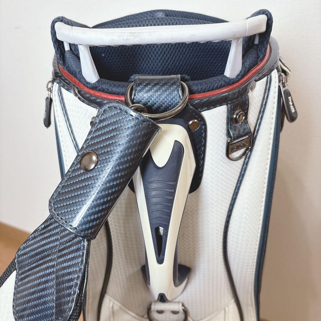 K387 MR.PING キャディバッグ KARSTEN ３点式フード無し