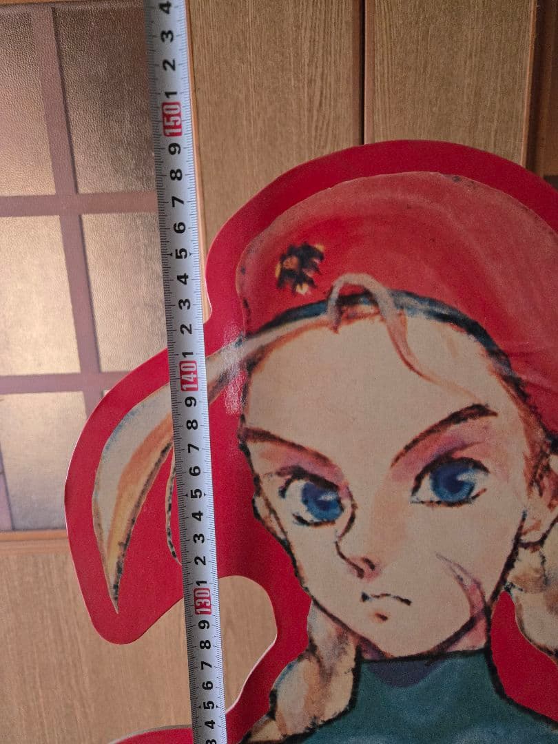 SUPERストリートファイターII キャミィ 等身大パネル 店頭POP