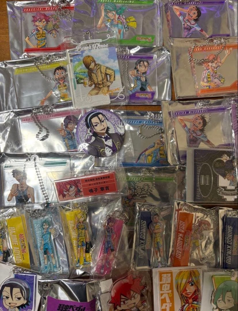 弱虫ペダル　弱虫ペダル展 アクリルキーホルダー　アクスタ　まとめ売り