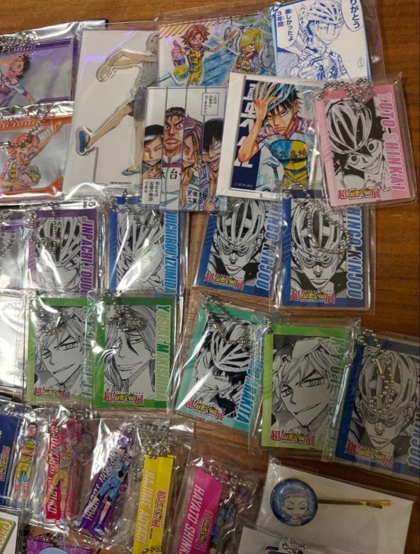 弱虫ペダル　弱虫ペダル展 アクリルキーホルダー　アクスタ　まとめ売り