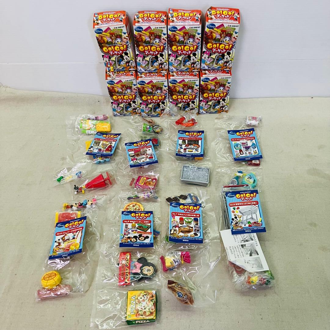 全8種 ディズニーキャラクター GO!GO！マーケット リーメント コンプリート