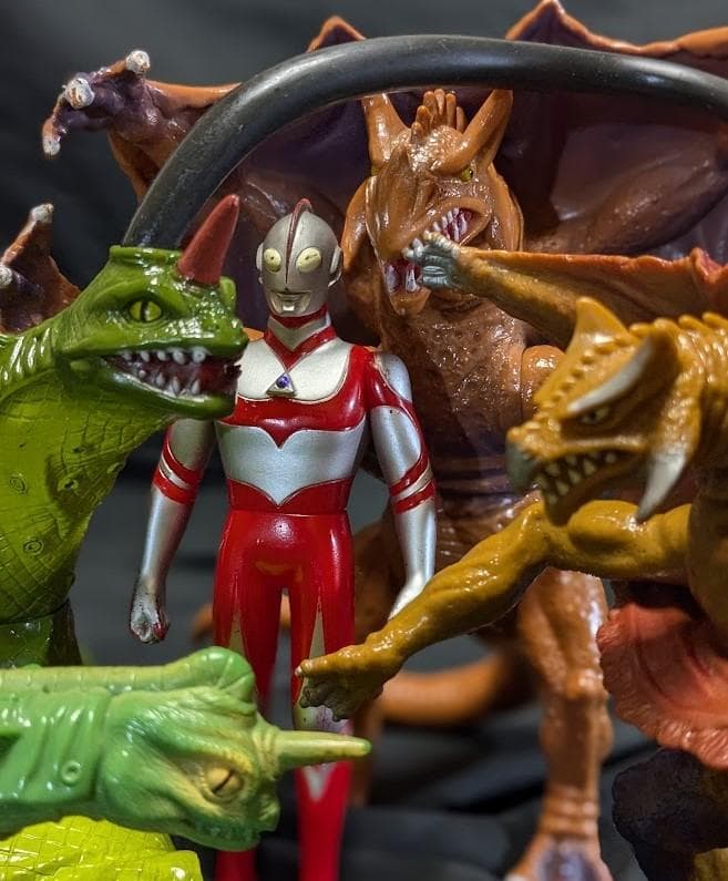 ウルトラマングレート＆登場怪獣（バンダイ）ソフビフィギュア７体セット