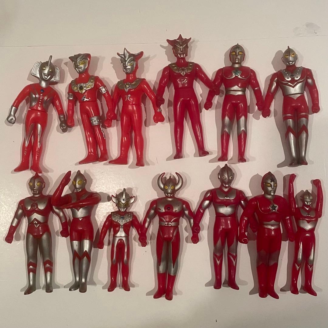 ゴジラ ウルトラマン他 怪獣 ソフビ 90体以上 120サイズ まとめ売り