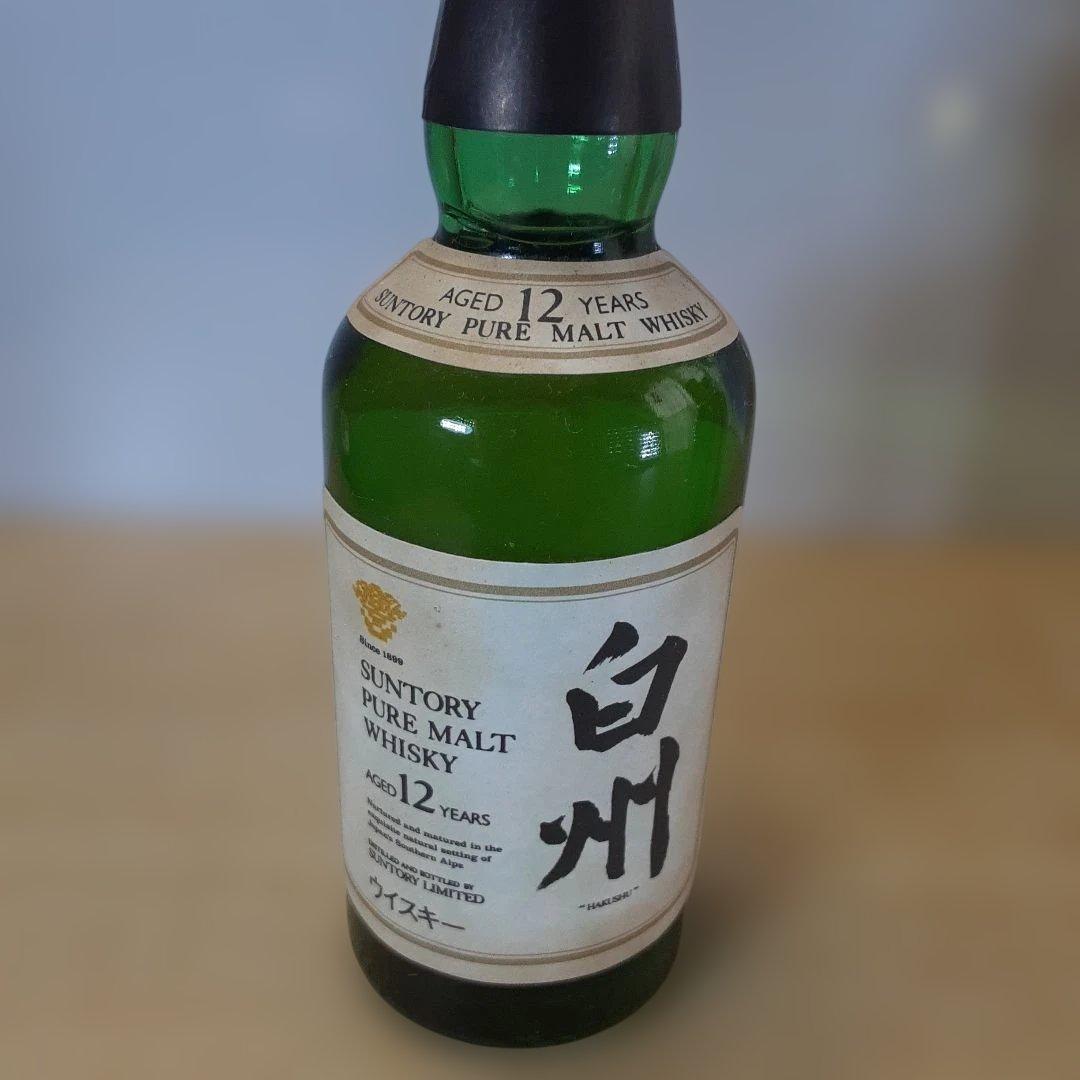 ニッカ シングルモルト　サントリーピュアモルト12年ウイスキー 4本セット