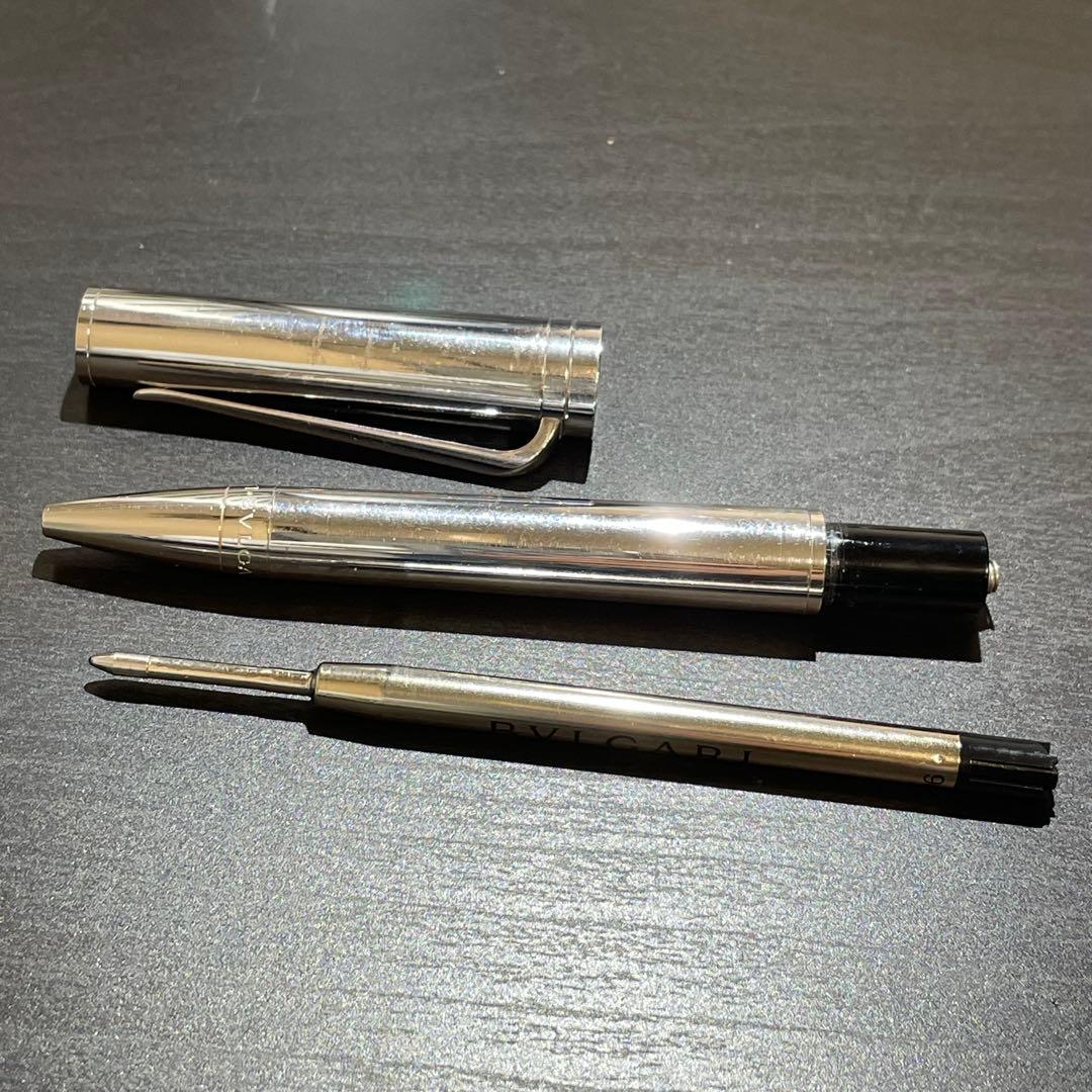 BULGARI シルバー925 ブルガリブルガリ　ボールペンオニキス