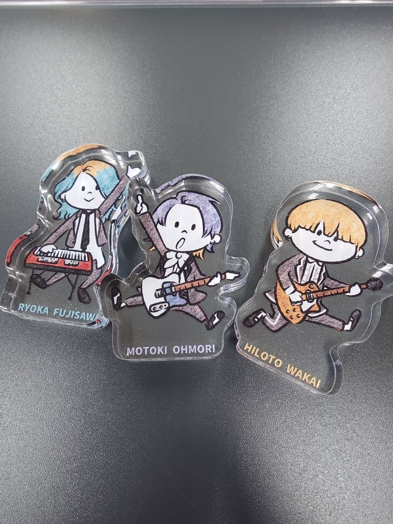 ミセス　ゼンジン未到とリライアンス　アクリル3体セット