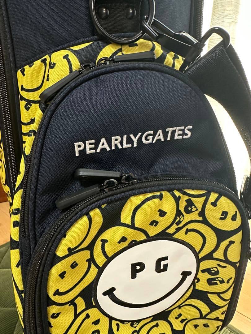 最終お値下げPEARLY GATES ゴルフバッグ 89 スマイリーフェイス