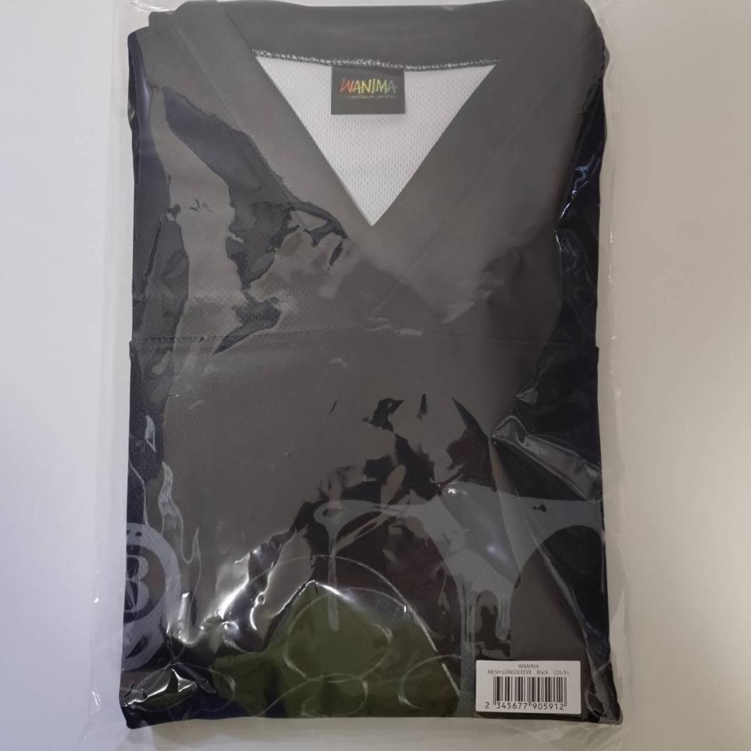 WANIMA BAMBOOM NIGHT メッシュ ロングスリーブ 黒 S～M