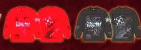 WANIMA BAMBOOM NIGHT メッシュ ロングスリーブ 黒 S～M