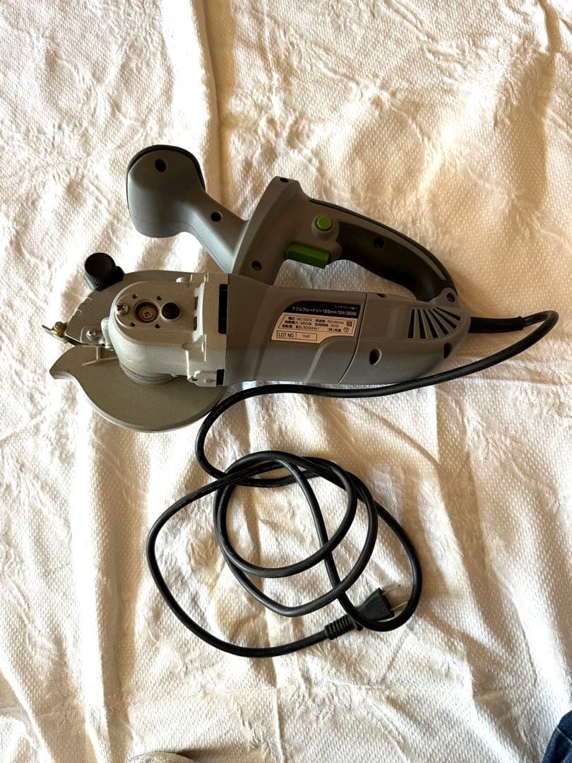 電動工具高儀 EARTH MANダブルブレードソー DIY DM-120W取説付