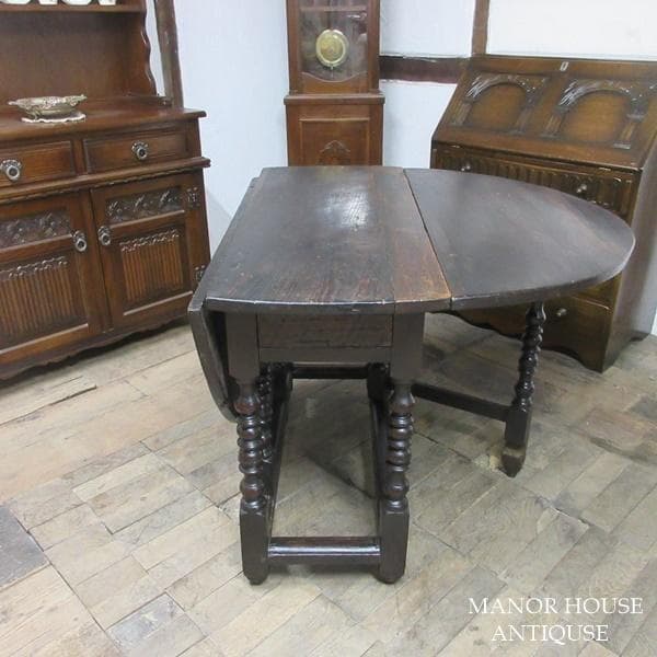 イギリス アンティーク 家具 ゲートレッグテーブル ダイニング 英国 6956c