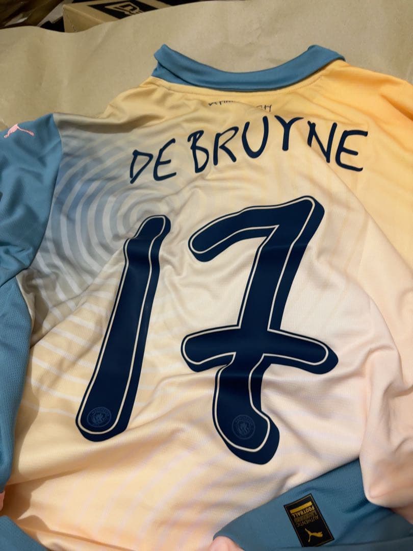 ケビン デ ブライネ マンチェスター・シティ 4thユニフォーム
