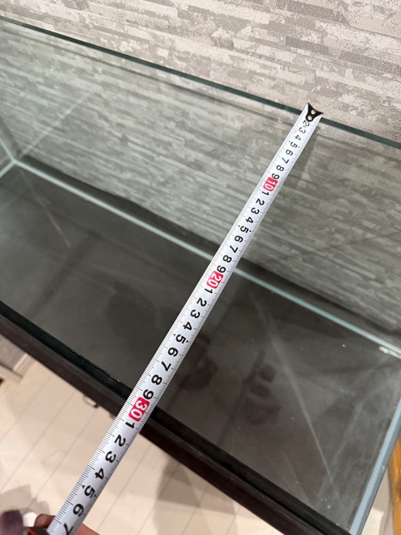 フレームレス曲げガラス水槽 90cm