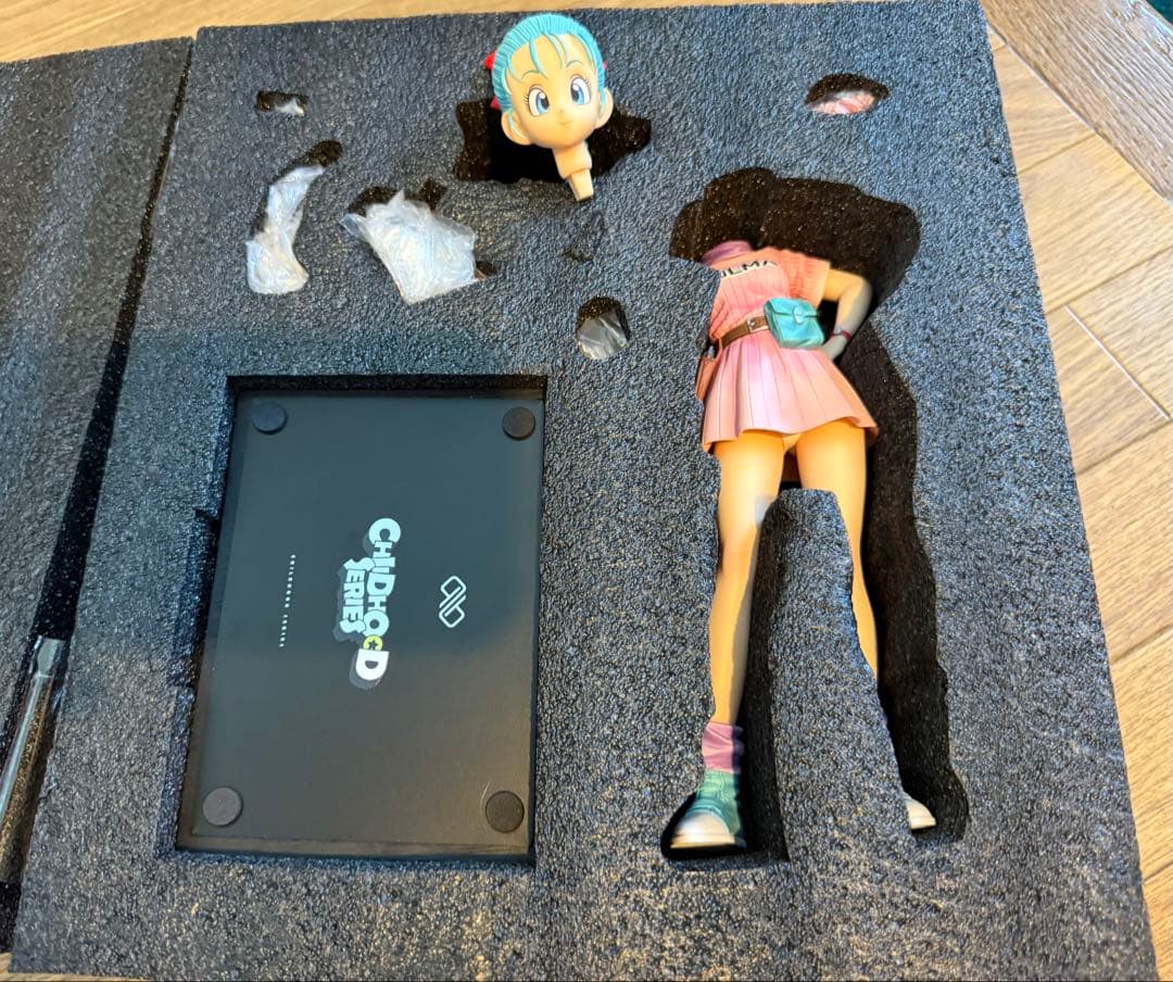 【ドラゴンボール】ガレージキットフィギュア ブルマ